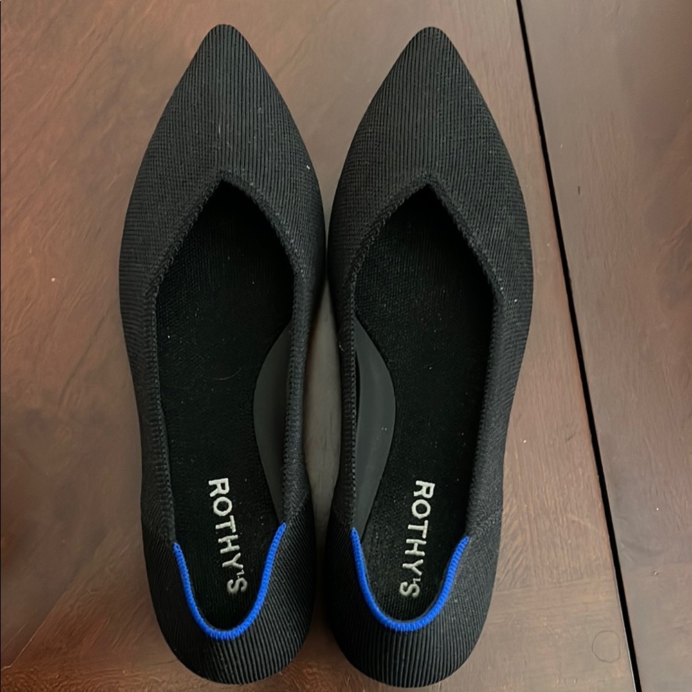 Rothy's Black Flats Elegant Slip-On Loafers